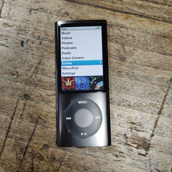 Apple A1320 iPod Nano 5th Gen Black Tested